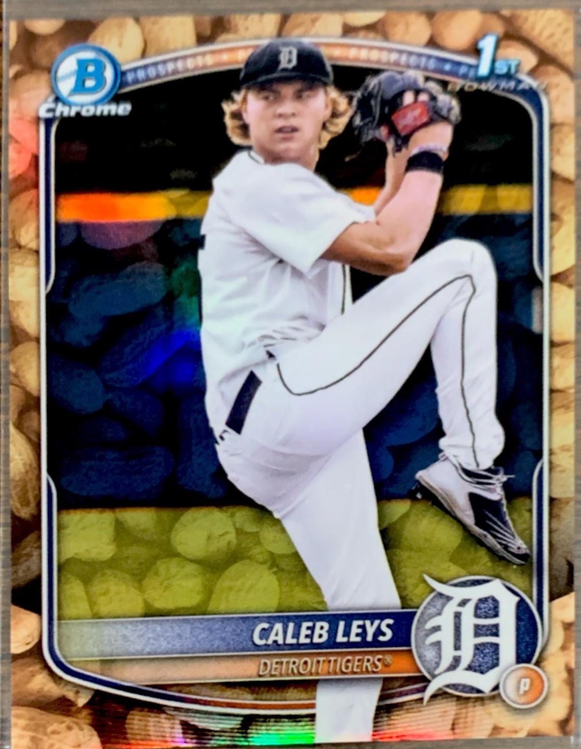 Caleb Leys [Peanuts Refractor] #BDC-195