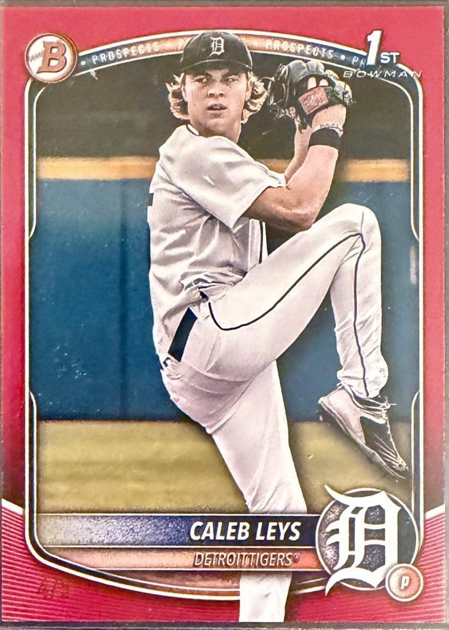Caleb Leys [Red Refractor] #BDC-195