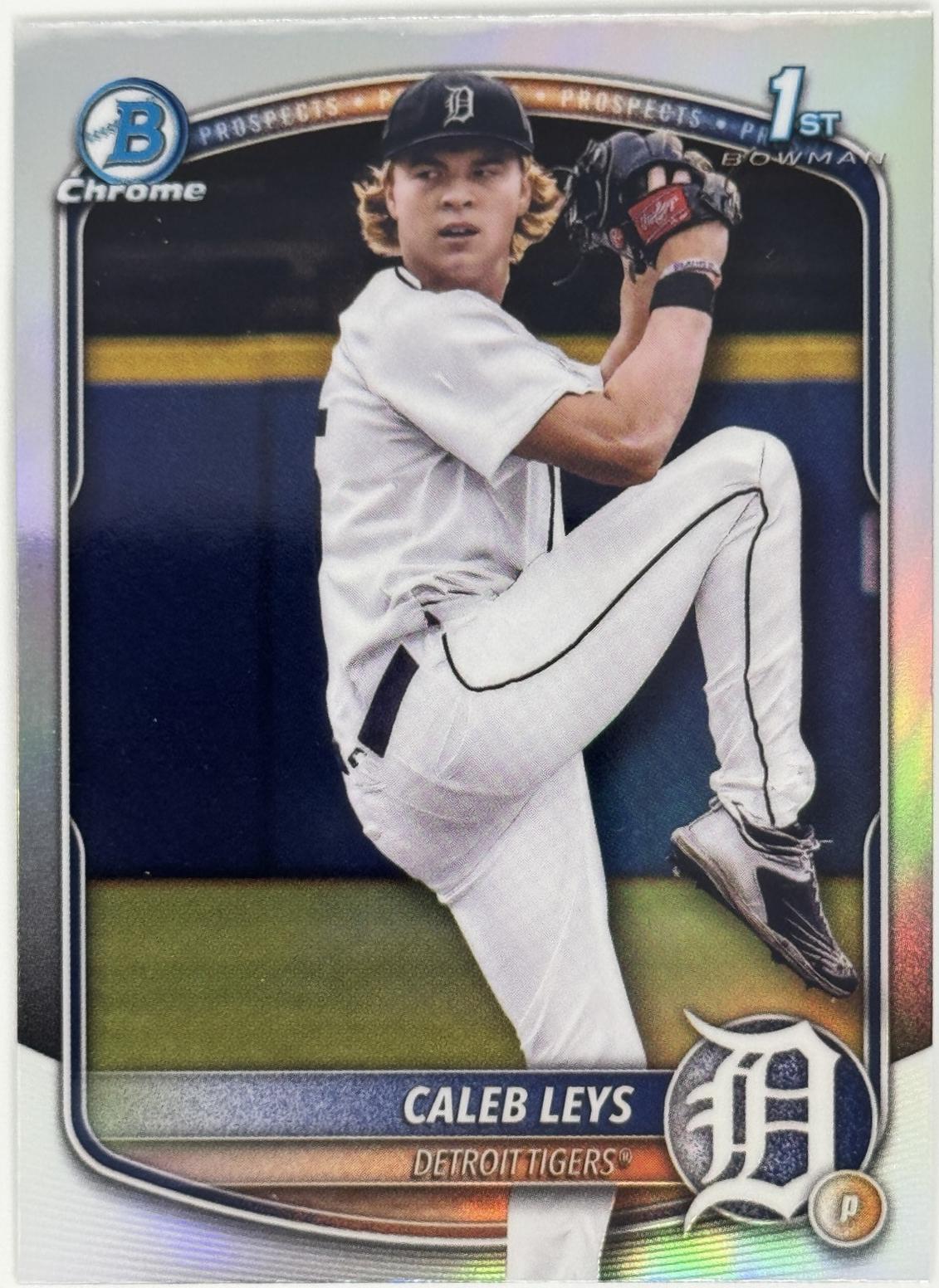 Caleb Leys [Refractor] #BDC-195