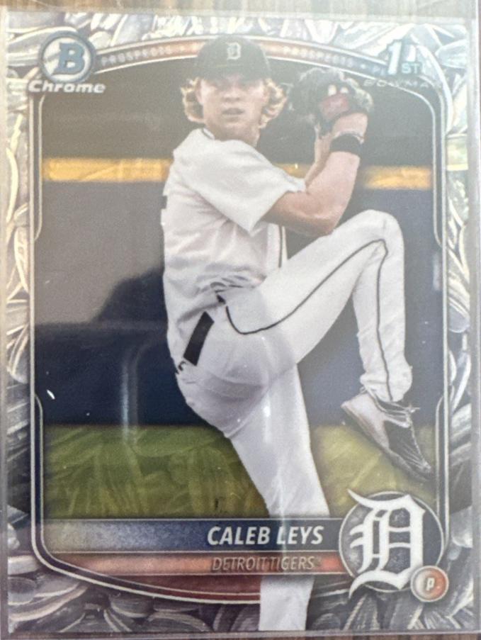 Caleb Leys [Sunflower Seeds Refractor] #BDC-195