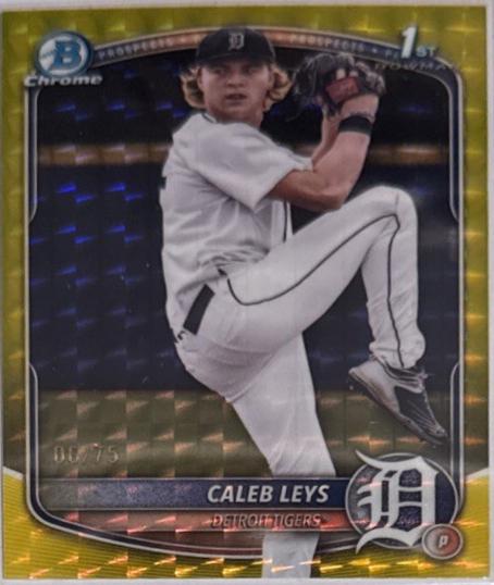 Caleb Leys [Yellow Geometric] #BDC-195