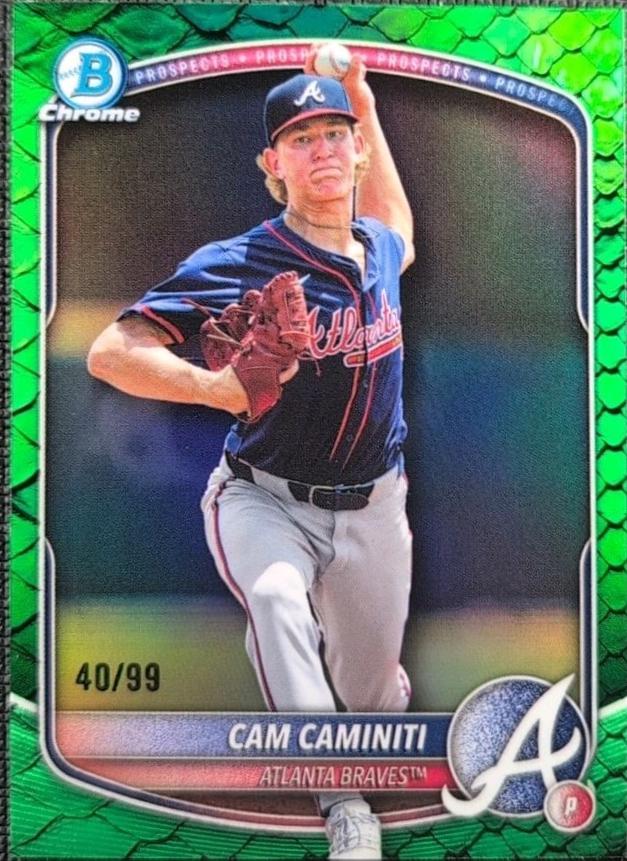 Cam Caminiti [Green Reptilian Refractor] #BDC-122
