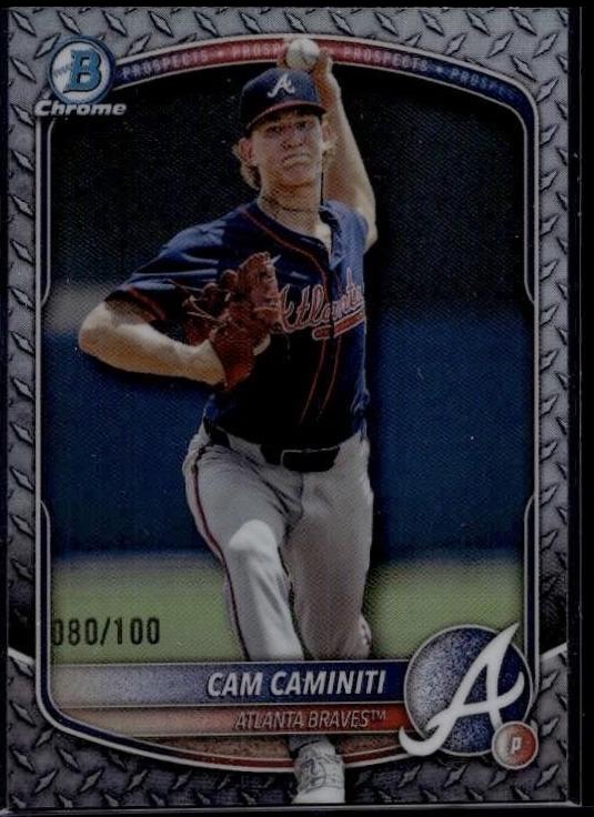 Cam Caminiti [Steel Metal Refractor] #BDC-122