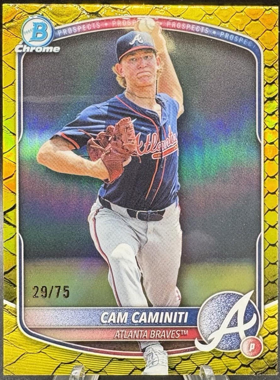 Cam Caminiti [Yellow Refractor] #BDC-122