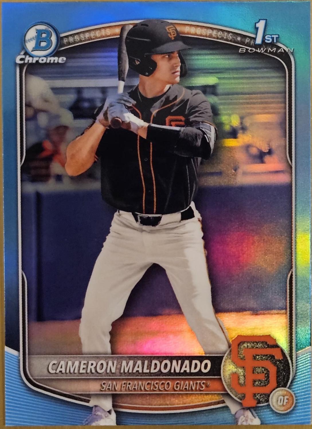 Cameron Maldonado [Sky Blue Refractor] #BDC-99