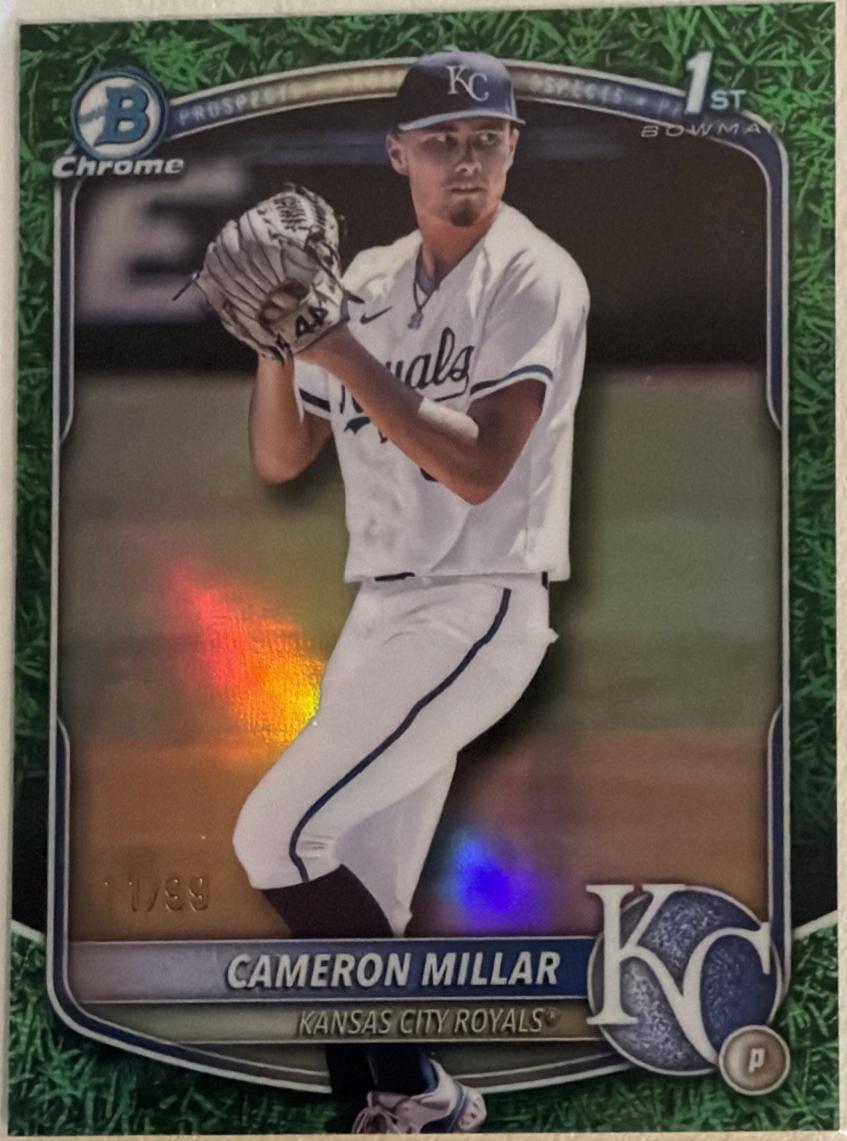 Cameron Millar [Green Grass Refractor] #BDC-176