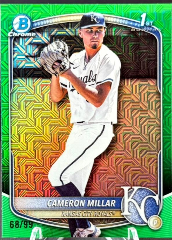 Cameron Millar [Green Refractor] #BDC-176