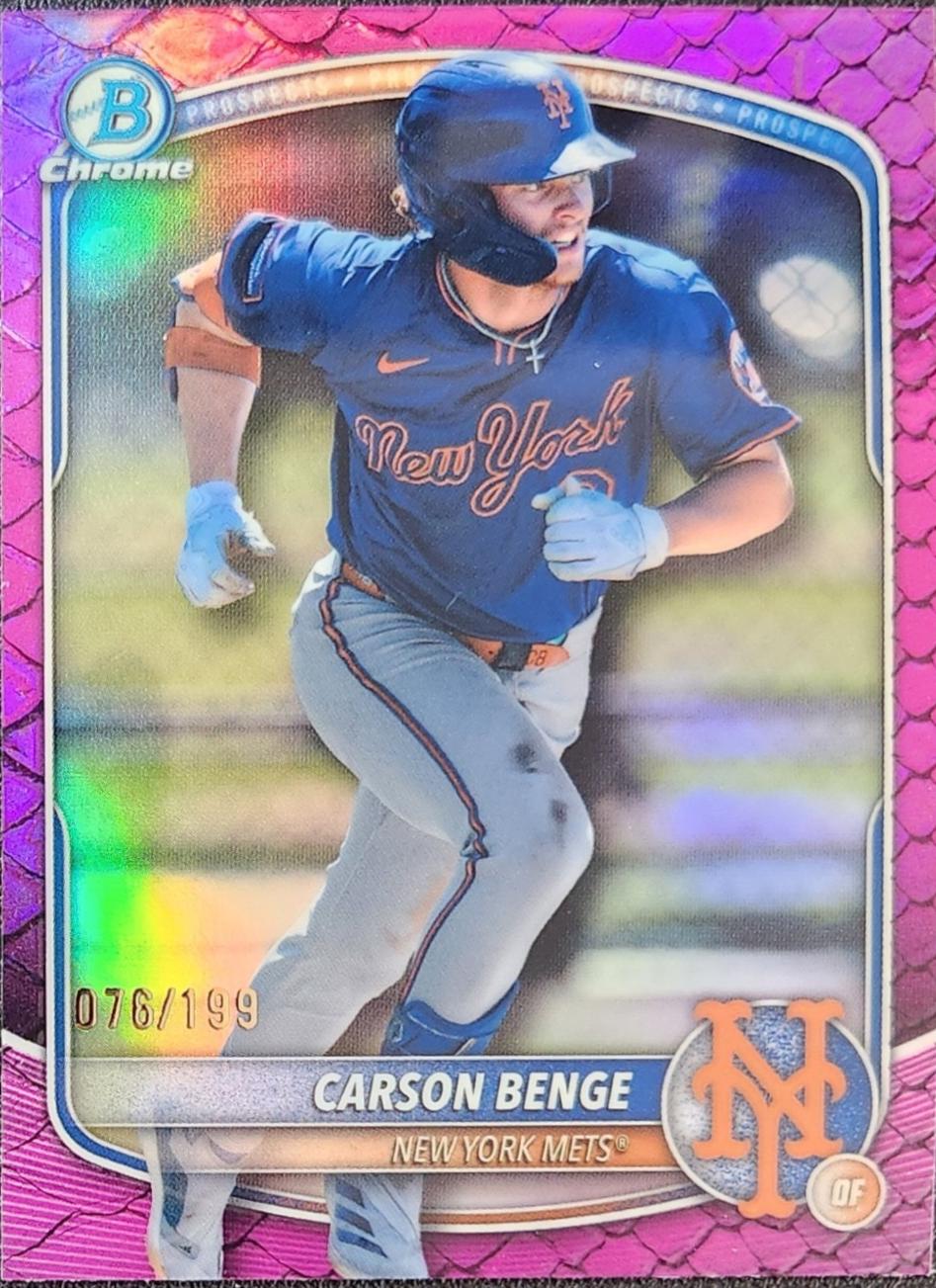 Carson Benge [Fuchsia Reptilian Refractor] #BDC-138