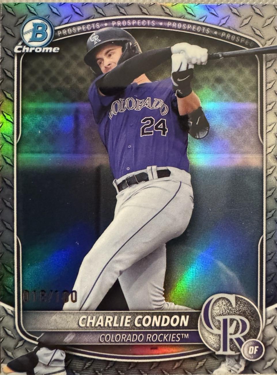Charlie Condon [Steel Metal Refractor] #BDC-136