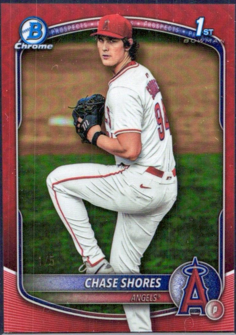 Chase Shores [Red Refractor] #BDC-142