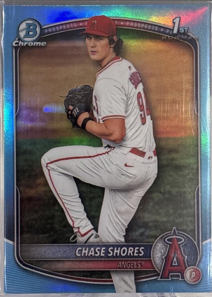 Chase Shores [Sky Blue Refractor] #BDC-142