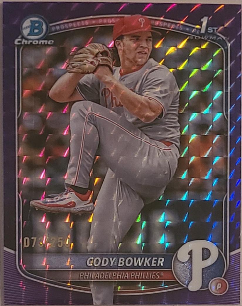 Cody Bowker [Purple Geometric] #BDC-140