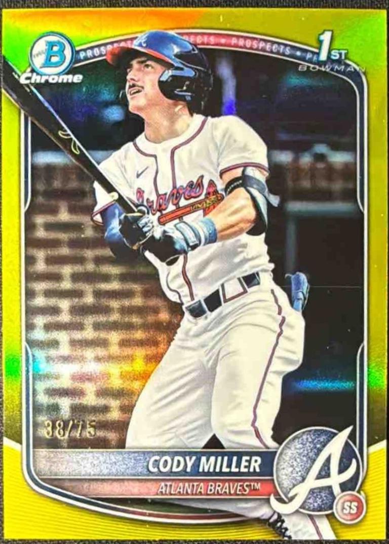 Cody Miller [Yellow Refractor] #BDC-91