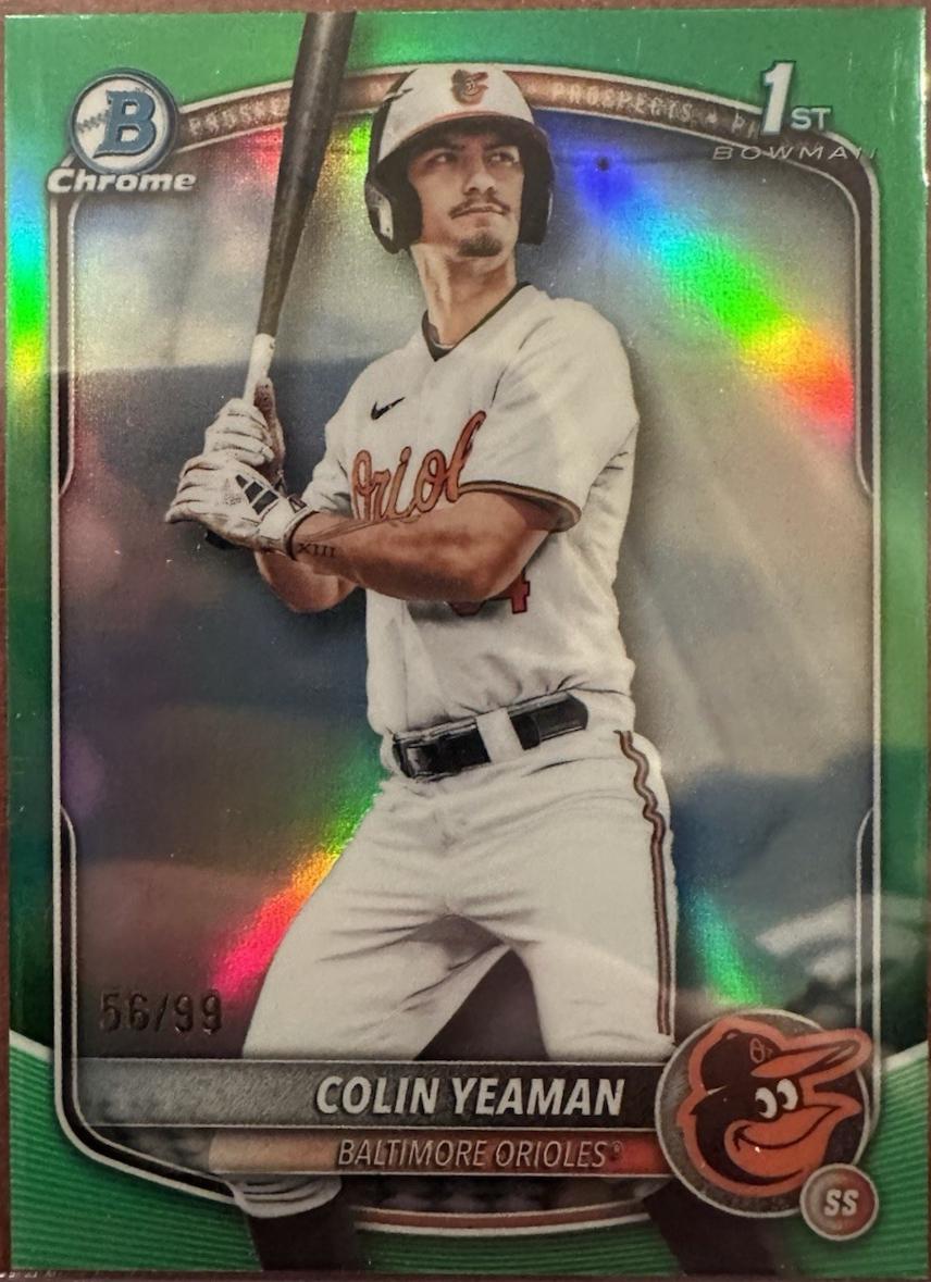 Colin Yeaman [Green Refractor] #BDC-47