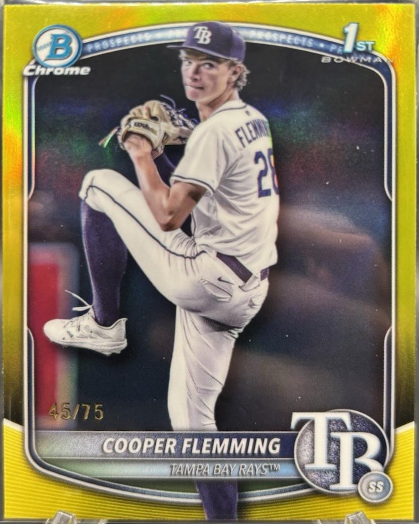Cooper Flemming [Yellow Refractor] #BDC-166