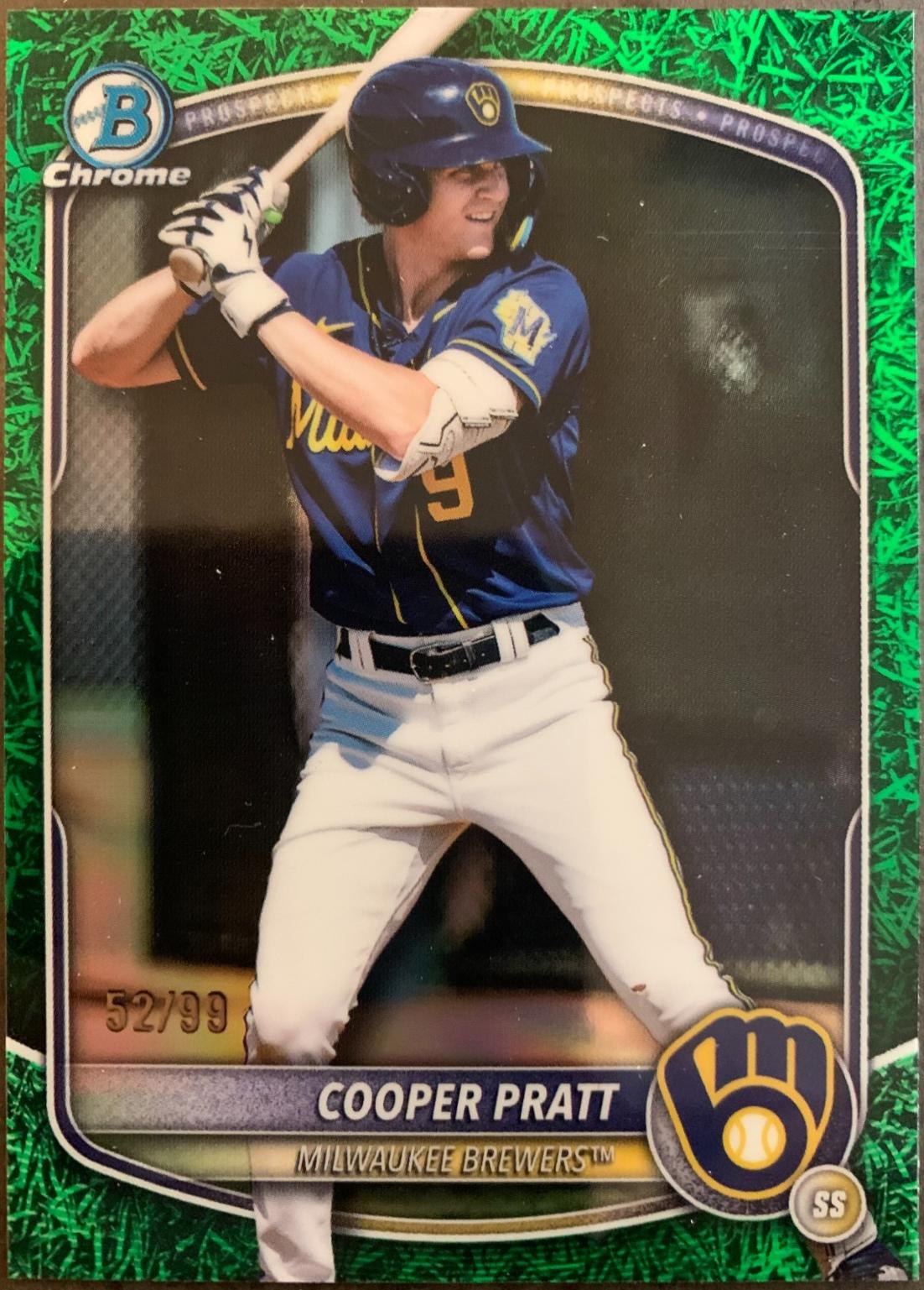 Cooper Pratt [Green Grass Refractor] #BDC-157