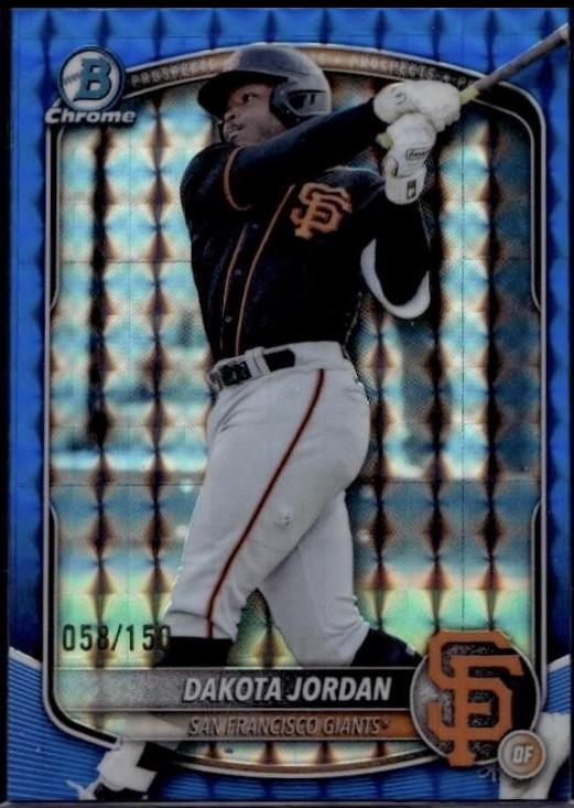Dakota Jordan [Blue Refractor] #BDC-139