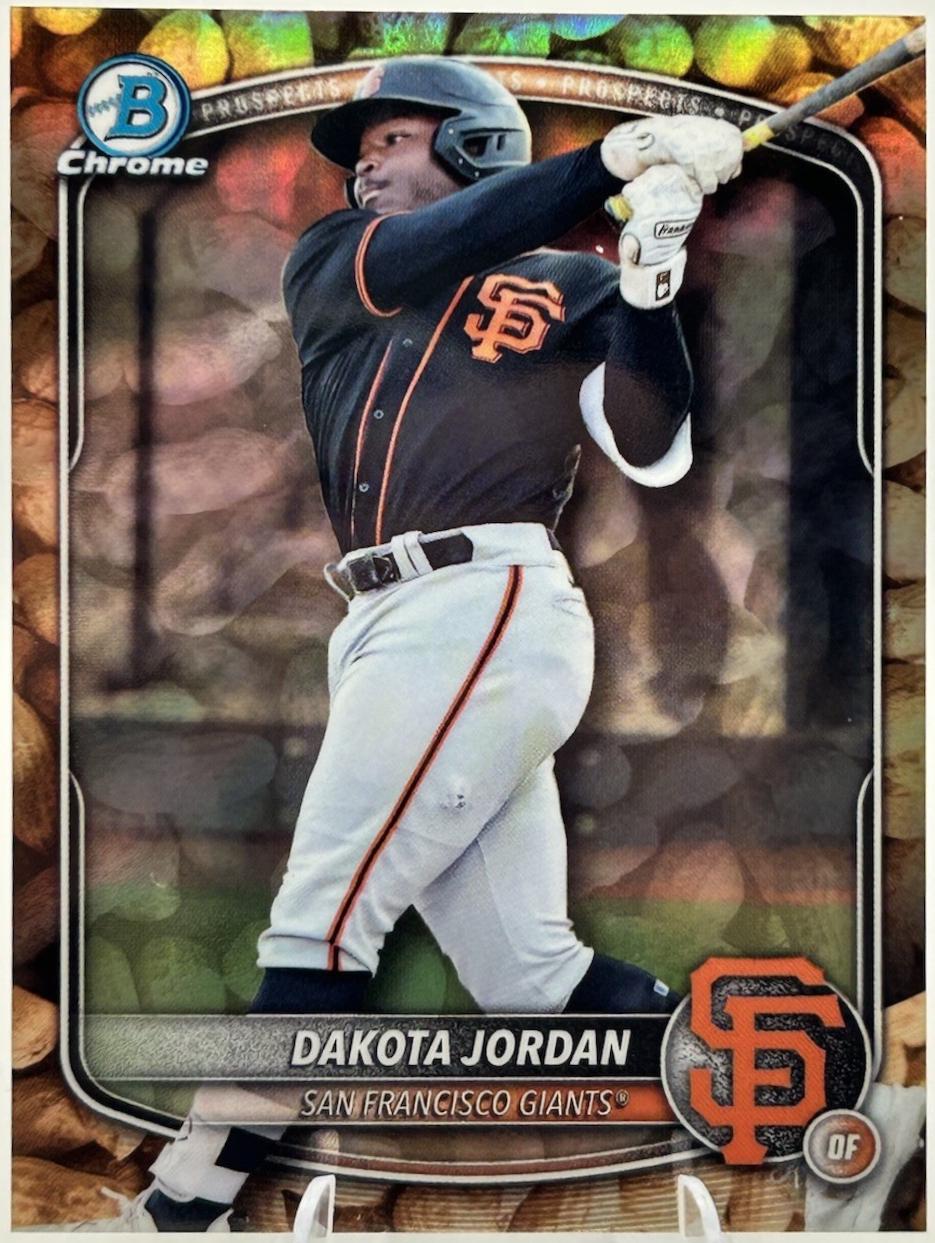 Dakota Jordan [Peanuts Refractor] #BDC-139