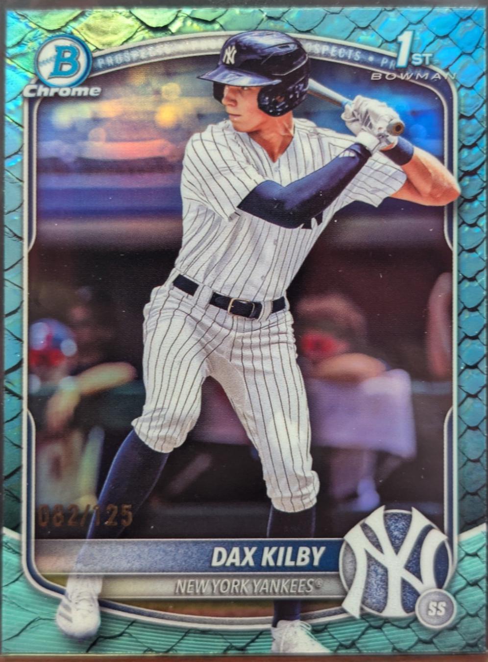 Dax Kilby [Aqua Reptilian Refractor] #BDC-146