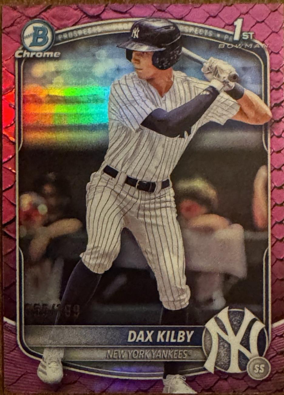 Dax Kilby [Fuchsia Reptilian Refractor] #BDC-146