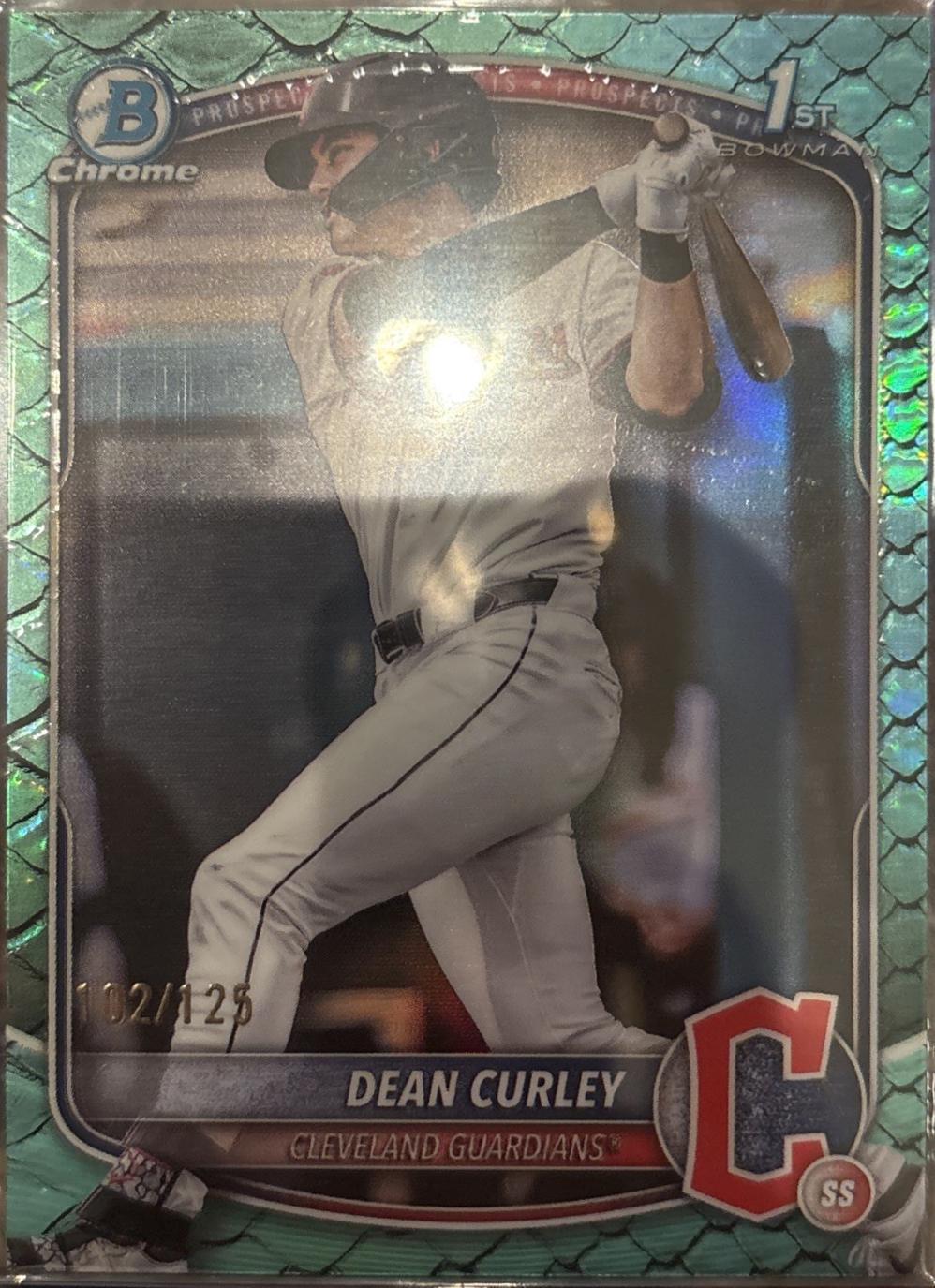 Dean Curley [Aqua Reptilian Refractor] #BDC-129