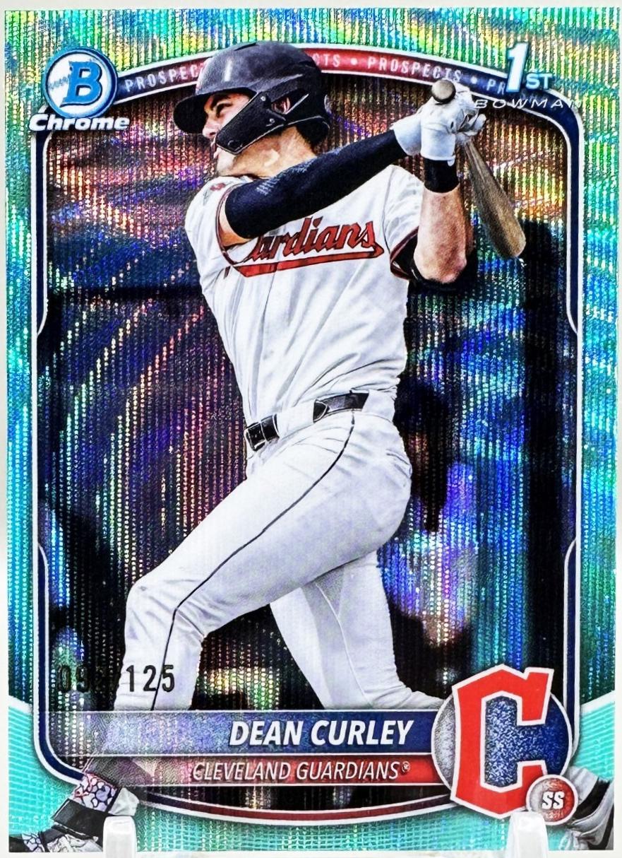 Dean Curley [Aqua Wave Refractor] #BDC-129
