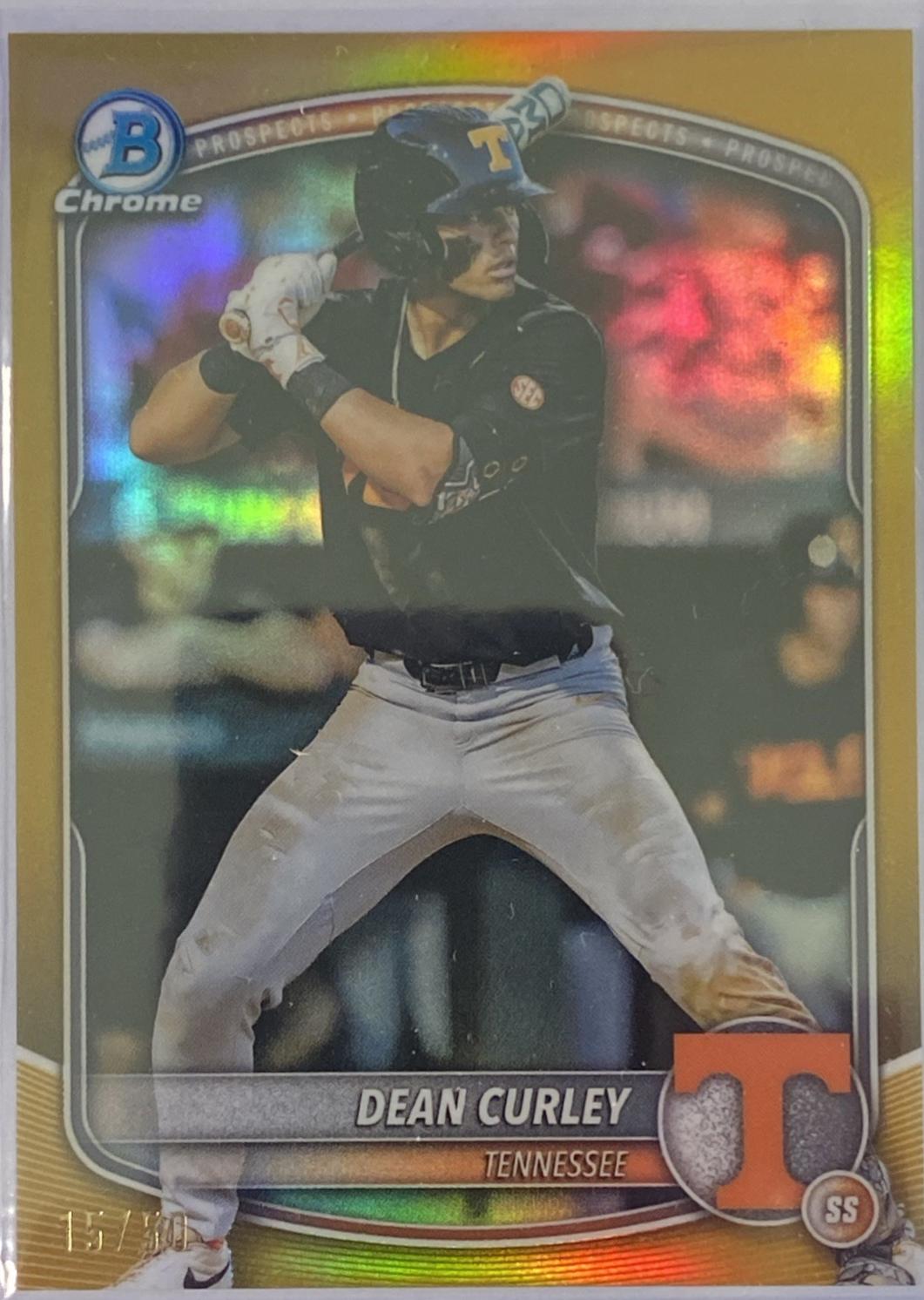 Dean Curley [Gold Refractor] #BDC-129