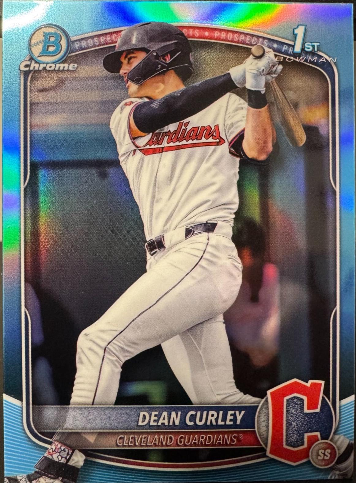 Dean Curley [Sky Blue Refractor] #BDC-129
