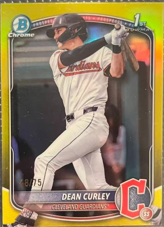 Dean Curley [Yellow Refractor] #BDC-129