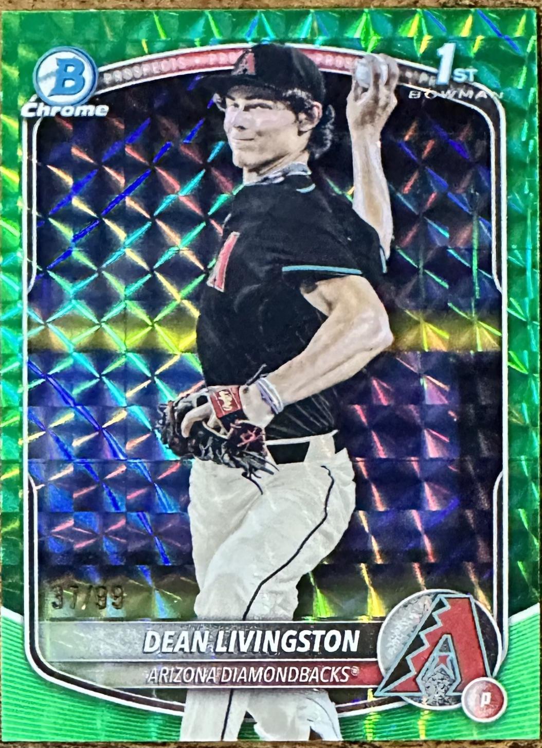Dean Livingston [Green Refractor] #BDC-175