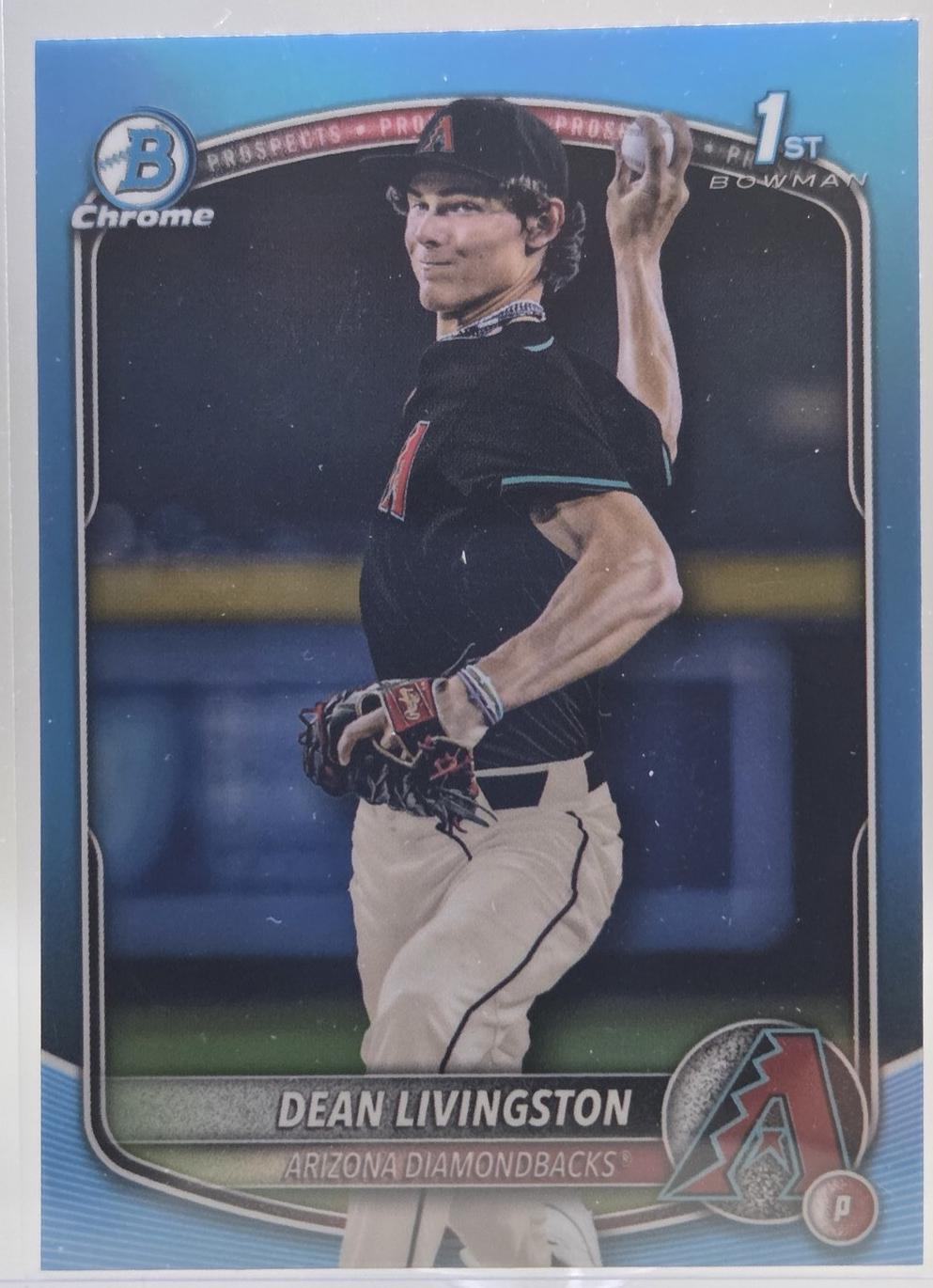 Dean Livingston [Sky Blue Refractor] #BDC-175
