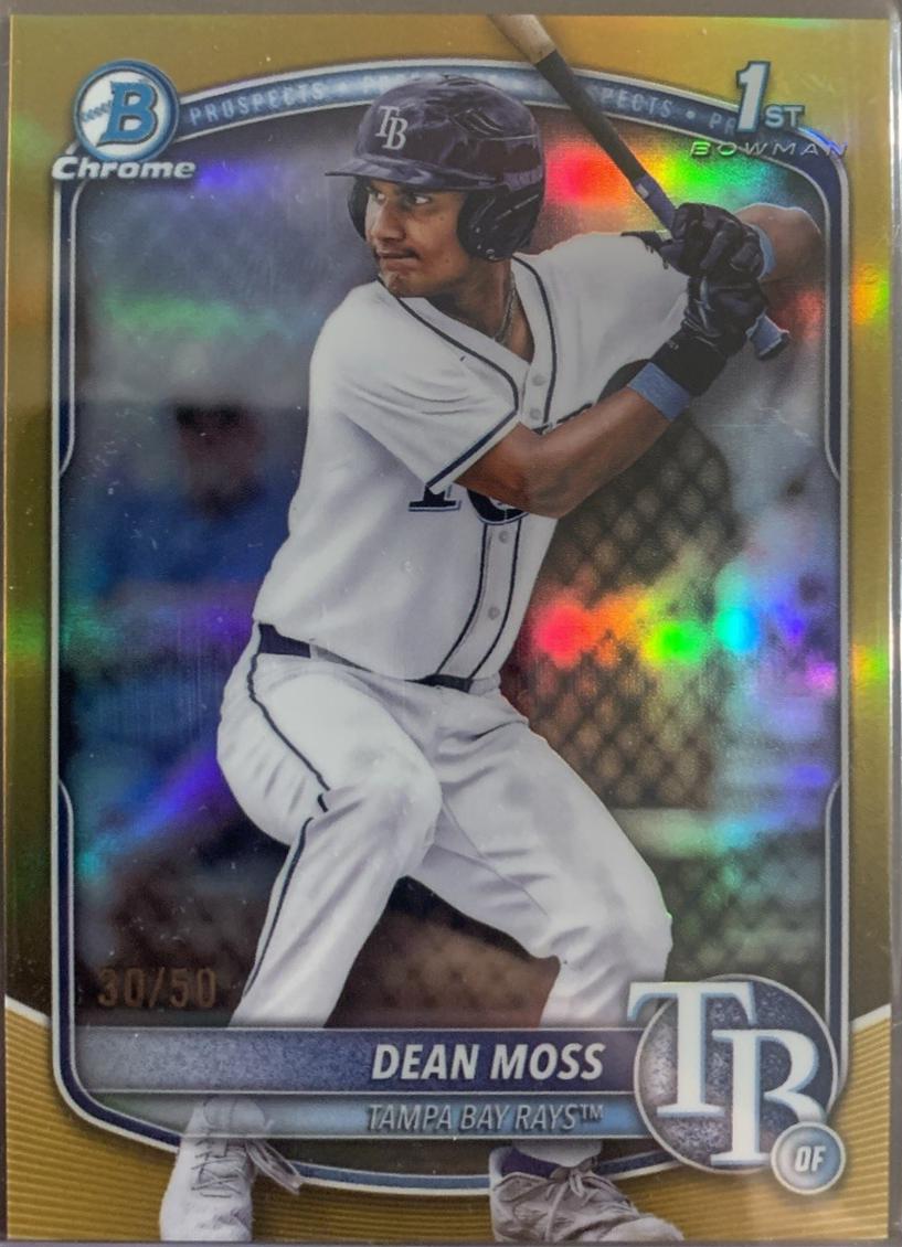 Dean Moss [Gold Refractor] #BDC-114