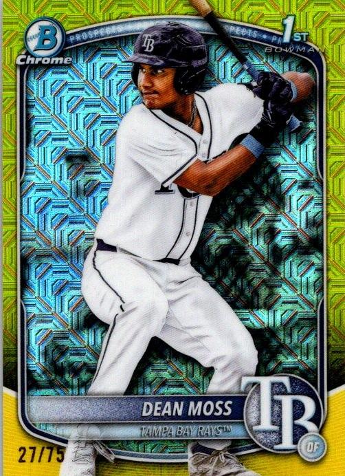 Dean Moss [Yellow Refractor] #BDC-114