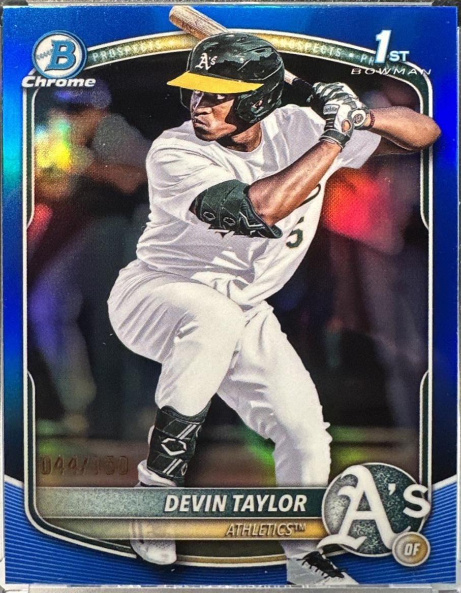 Devin Taylor [Blue Refractor] #BDC-135