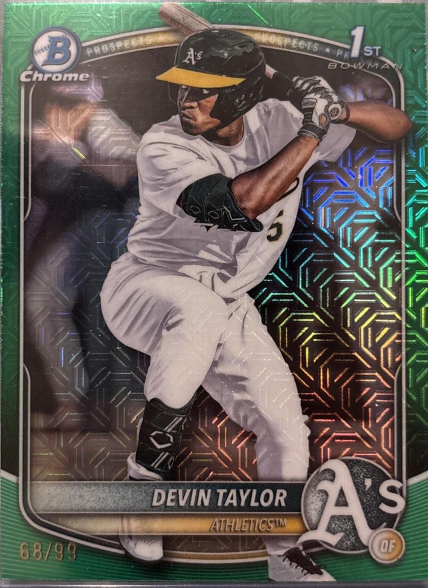 Devin Taylor [Green Refractor] #BDC-135