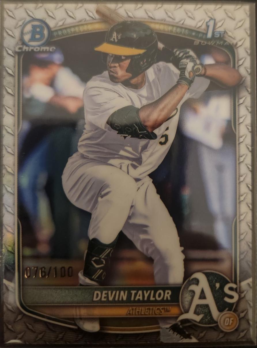 Devin Taylor [Steel Metal Refractor] #BDC-135