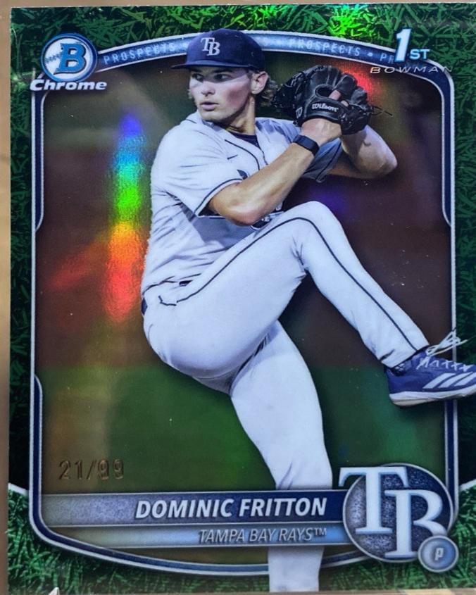 Dominic Fritton [Green Grass Refractor] #BDC-189