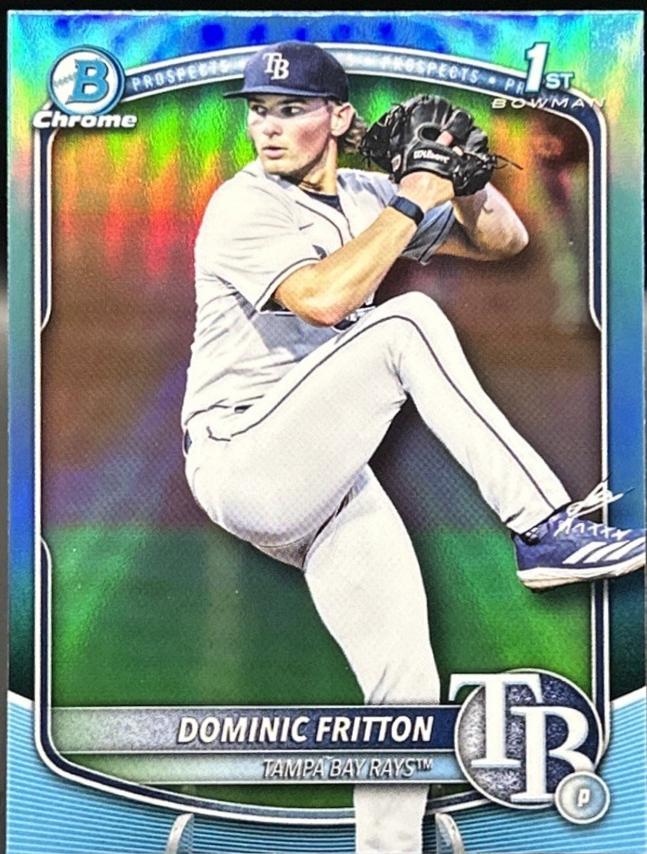 Dominic Fritton [Sky Blue Refractor] #BDC-189