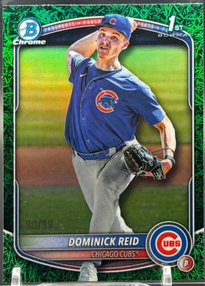 Dominick Reid [Green Grass Refractor] #BDC-53