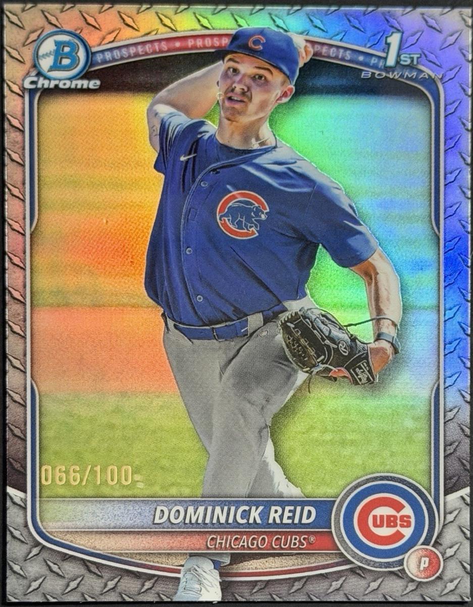 Dominick Reid [Steel Metal Refractor] #BDC-53
