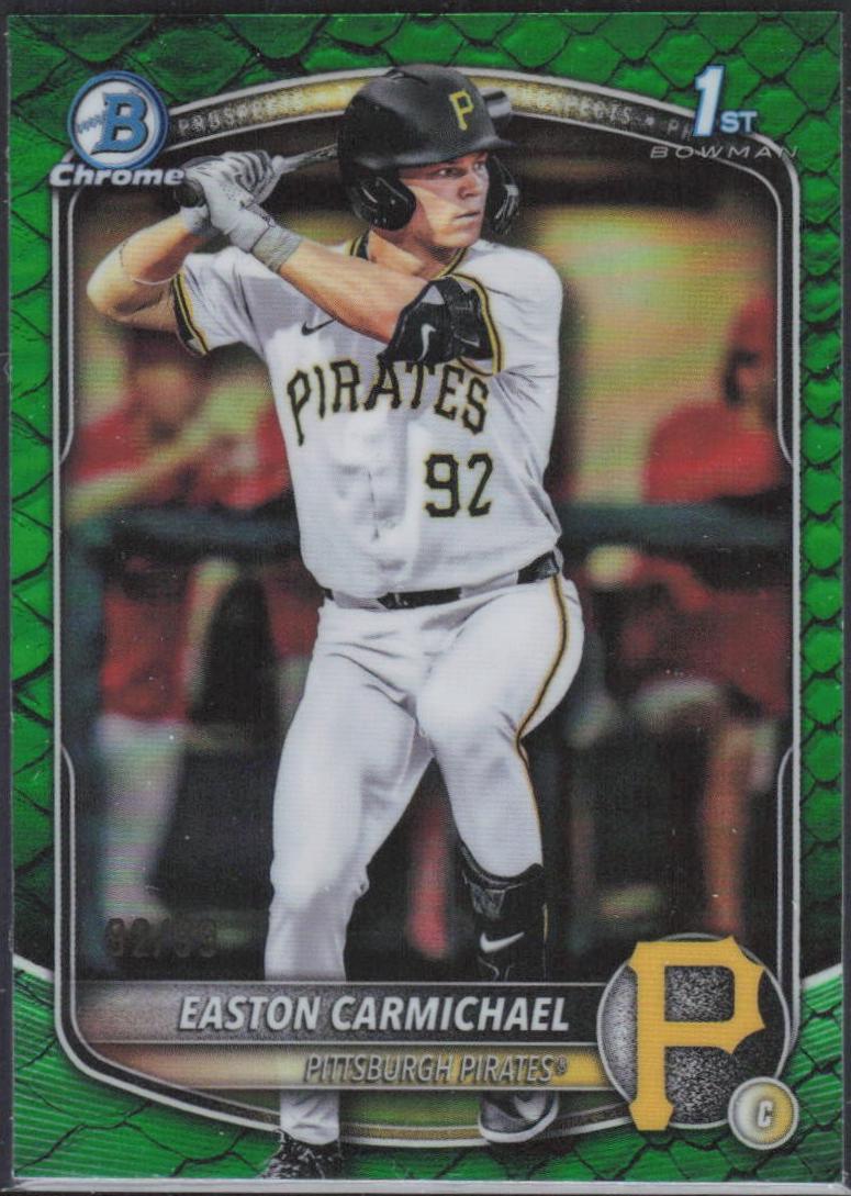 Easton Carmichael [Green Reptilian Refractor] #BDC-50