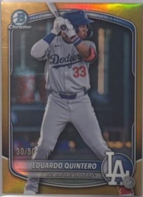 Eduardo Quintero [Gold Refractor] #BDC-111