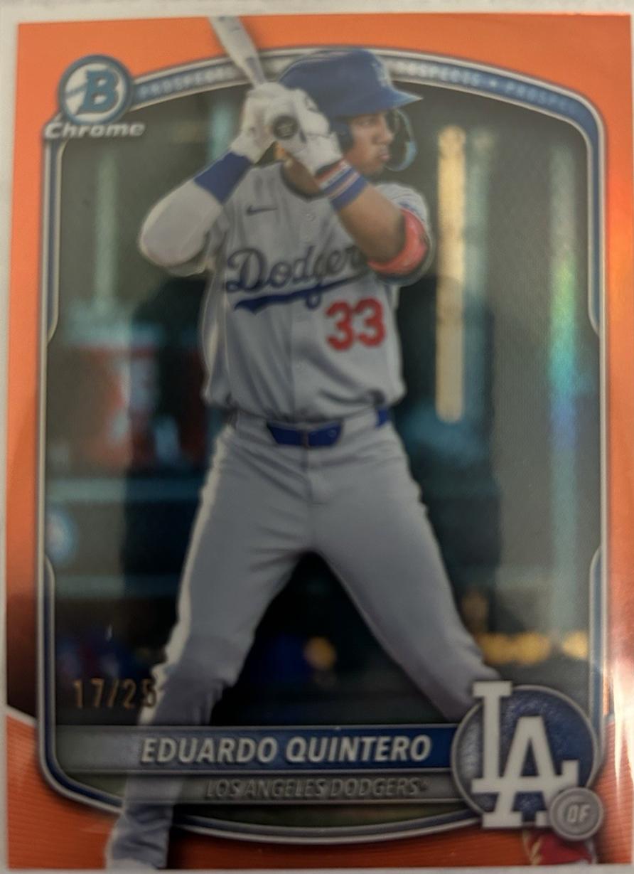 Eduardo Quintero [Orange Refractor] #BDC-111