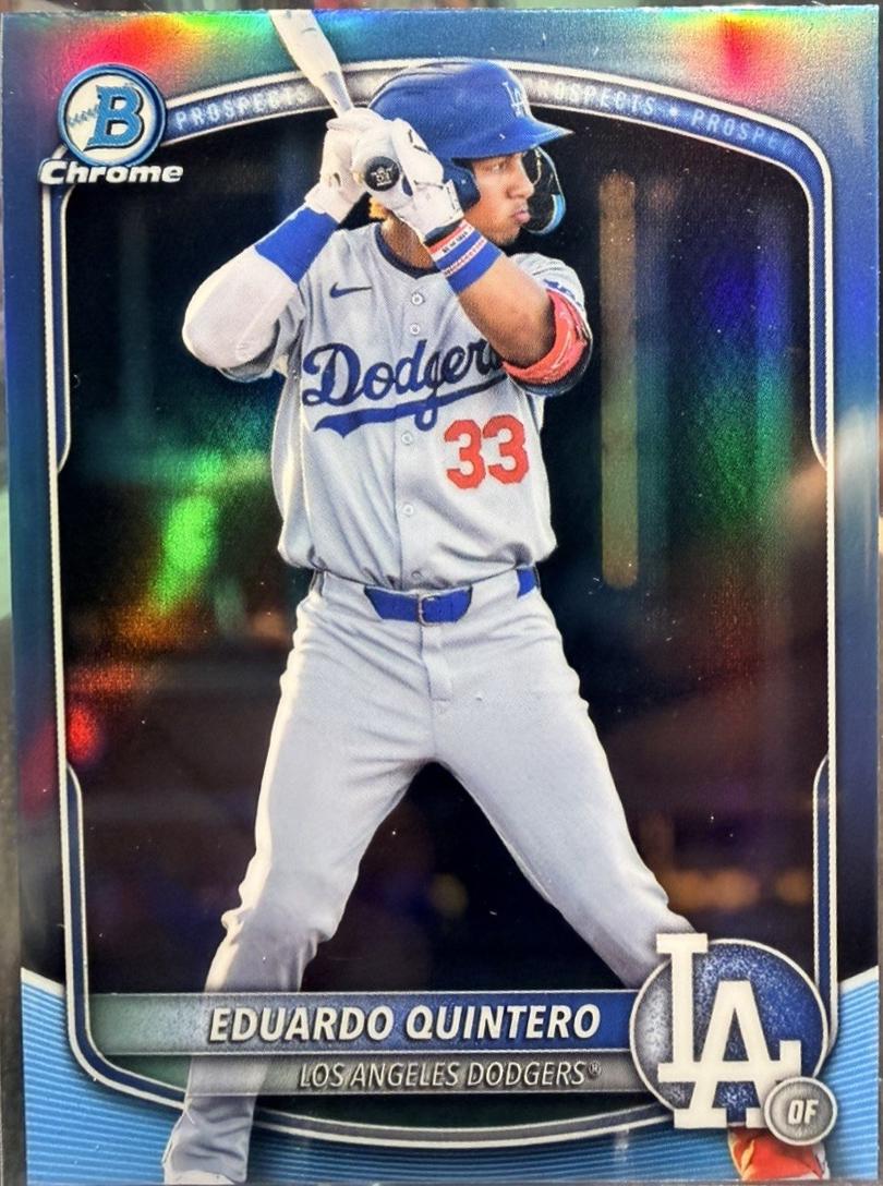 Eduardo Quintero [Sky Blue Refractor] #BDC-111
