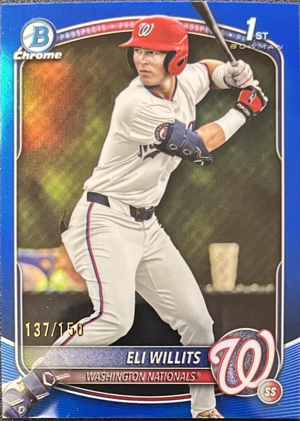 Eli Willits [Blue Refractor] #BDC-1