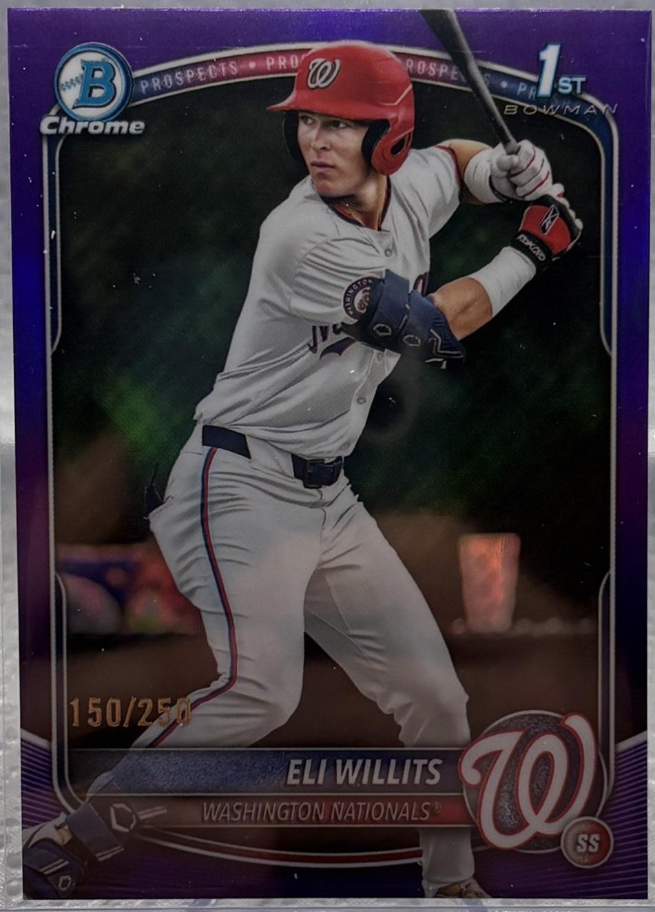Eli Willits [Purple Refractor] #BDC-1
