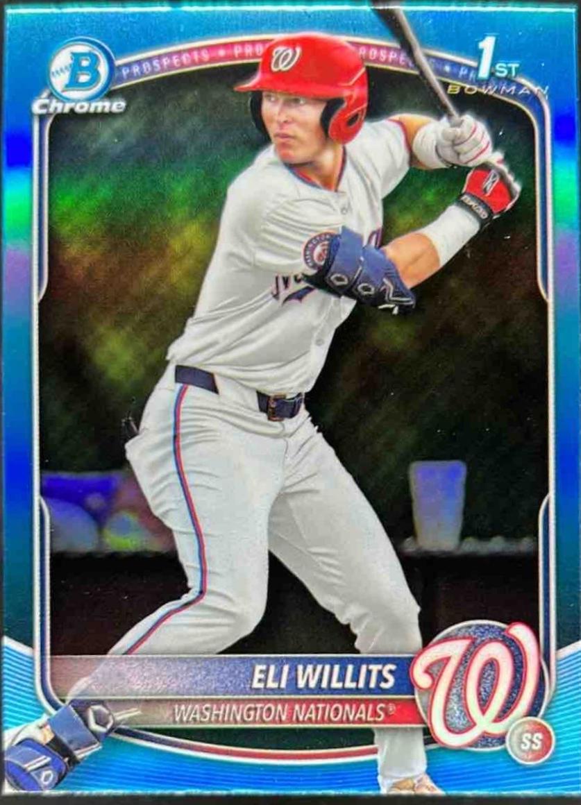 Eli Willits [Sky Blue Refractor] #BDC-1