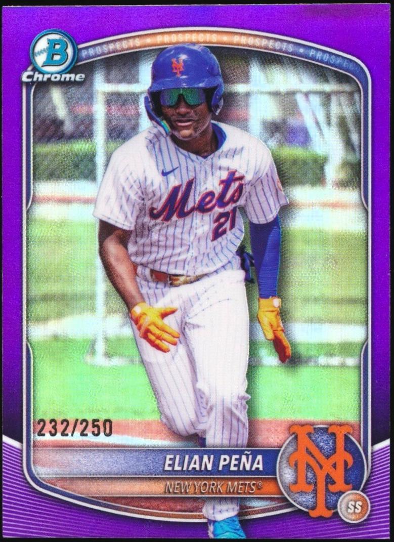Elian Pena [Purple Refractor] #BDC-115
