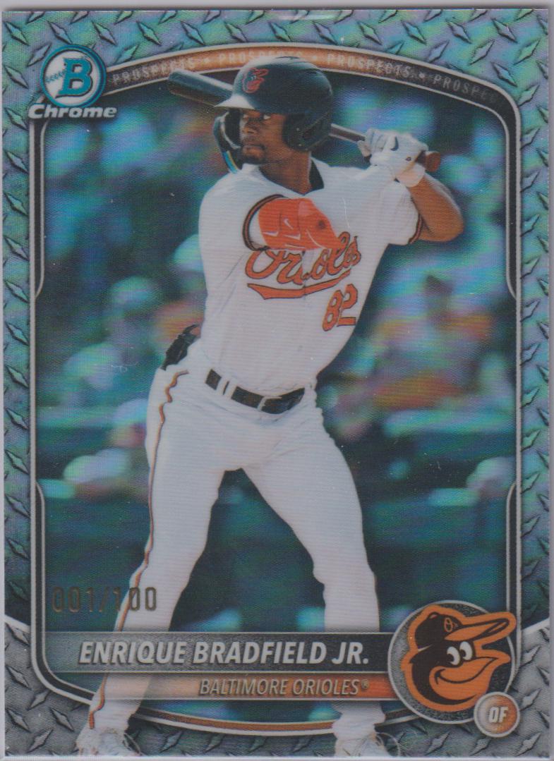 Enrique Bradfield Jr. [Steel Metal Refractor] #BDC-198