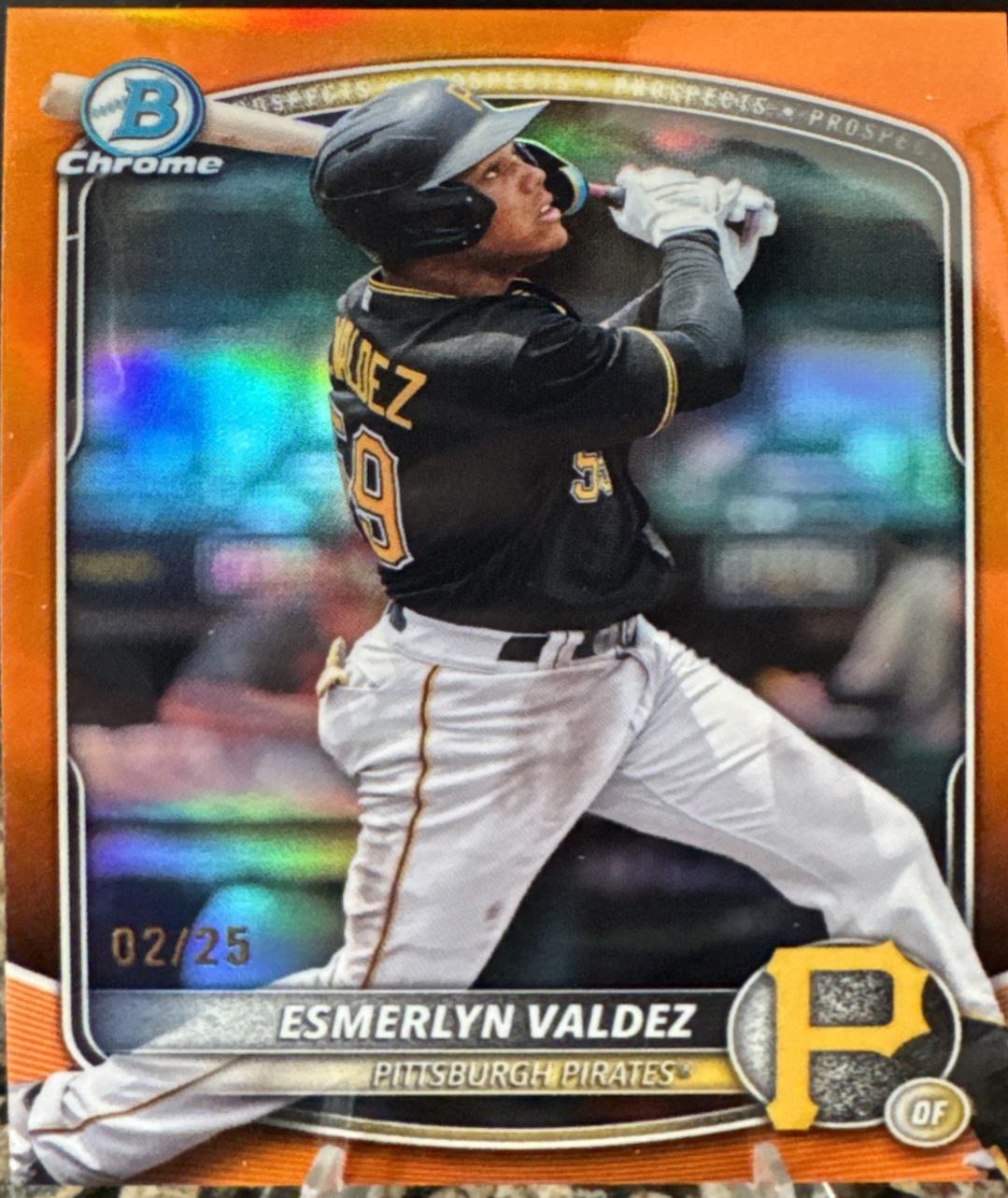 Esmerlyn Valdez [Orange Refractor] #BDC-110